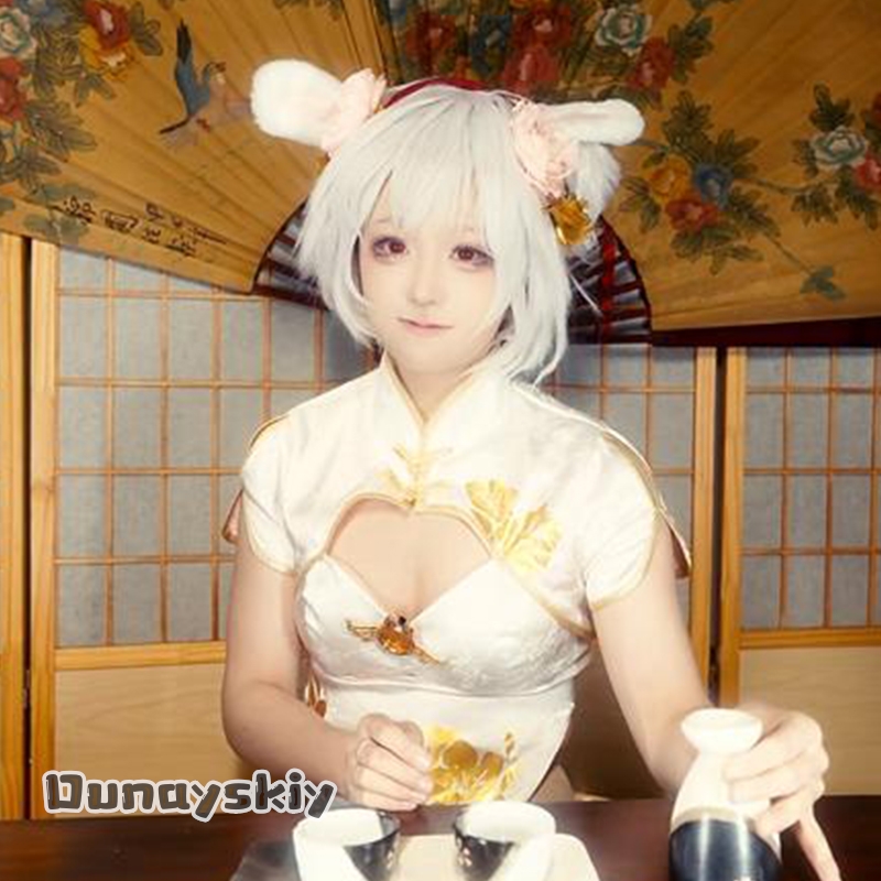 Japanese Fan - Yumekiri*/Azur Lane Laffey New Year Qipao