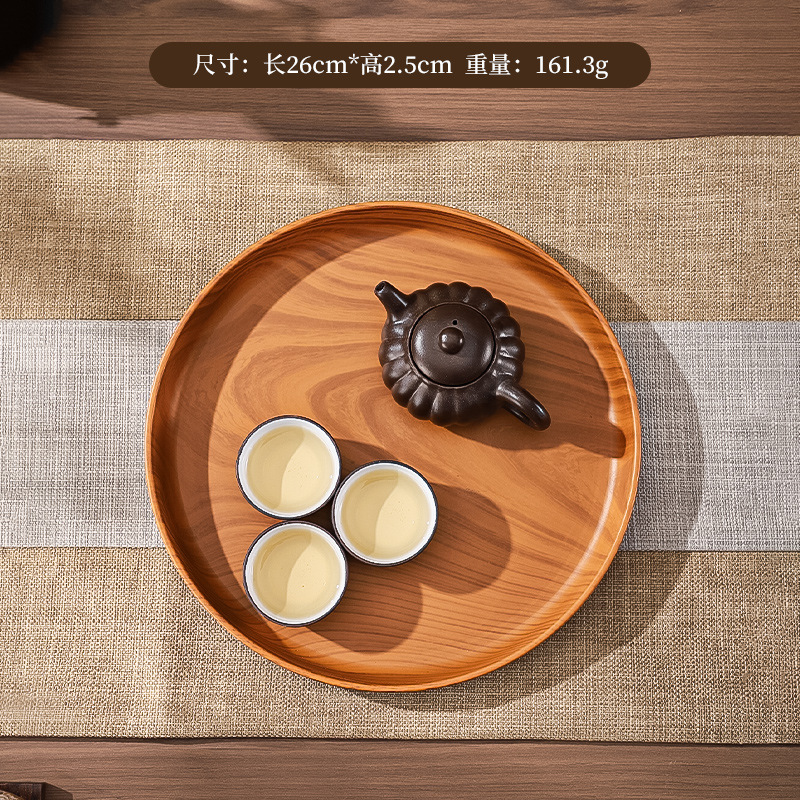 1PC Plastic Round Dessert Plat - Japanese Snacks review and price