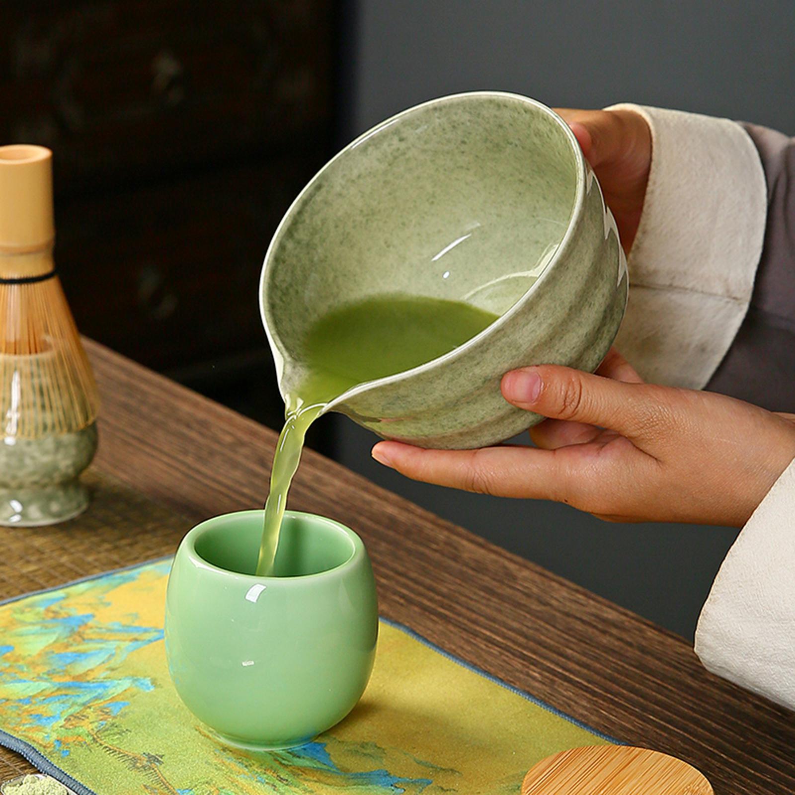 Ceramic Matcha Bowl with Spout - Japanese Tea review and price
