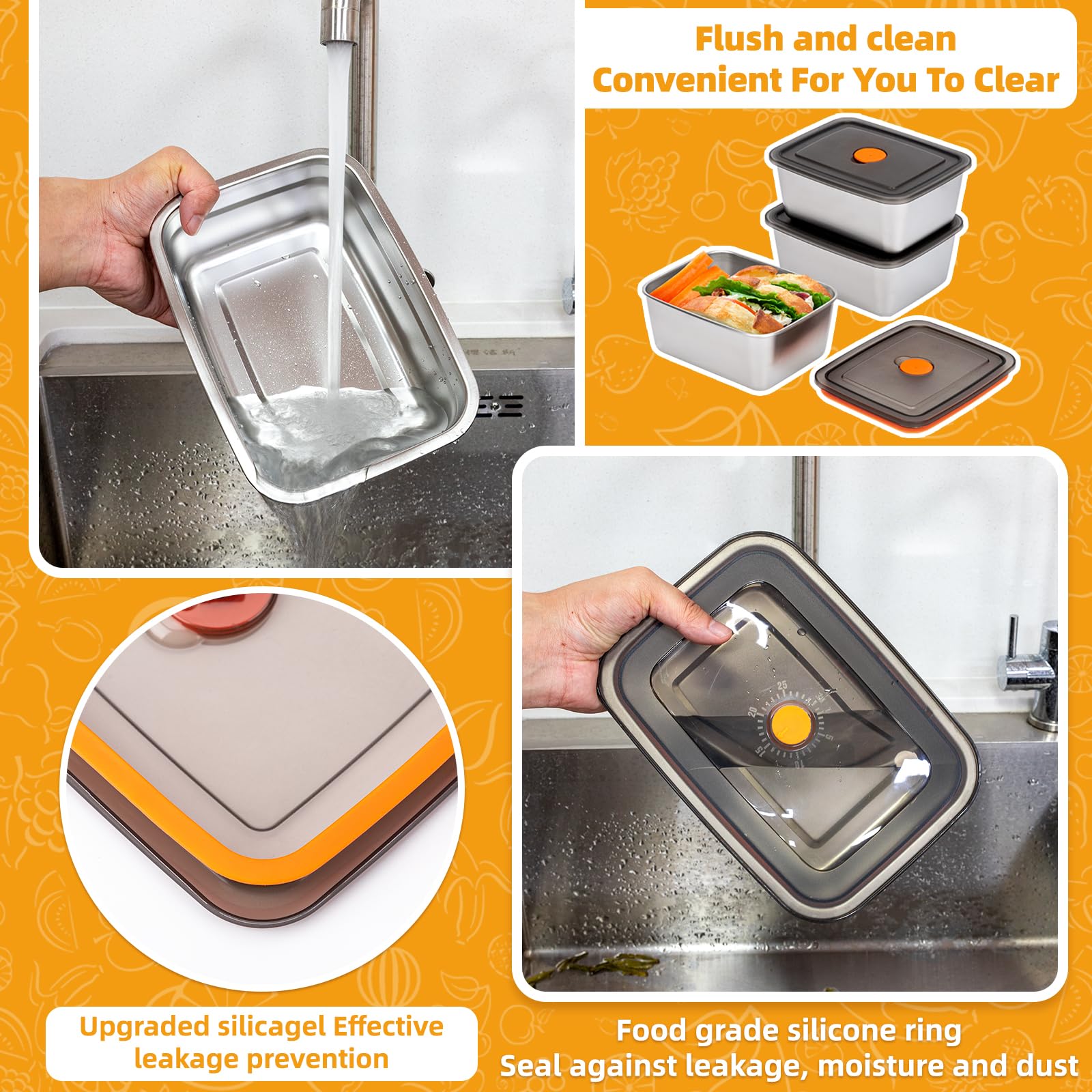 Stainless Steel Camping Lunch  - Bento Box review and price