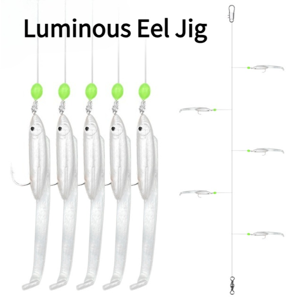 1 Set Cluster Soft Lure Lumino - Furoshiki review and price