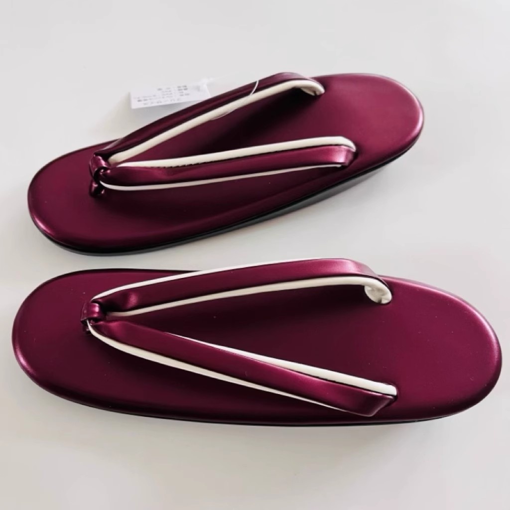 Japanese Women Geta Sandals PU - Geta Wooden Sandal review and price