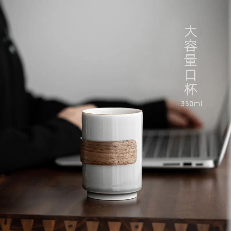 Bamboo Wooden Buckle Waist Cup - Japanese Pottery review and price