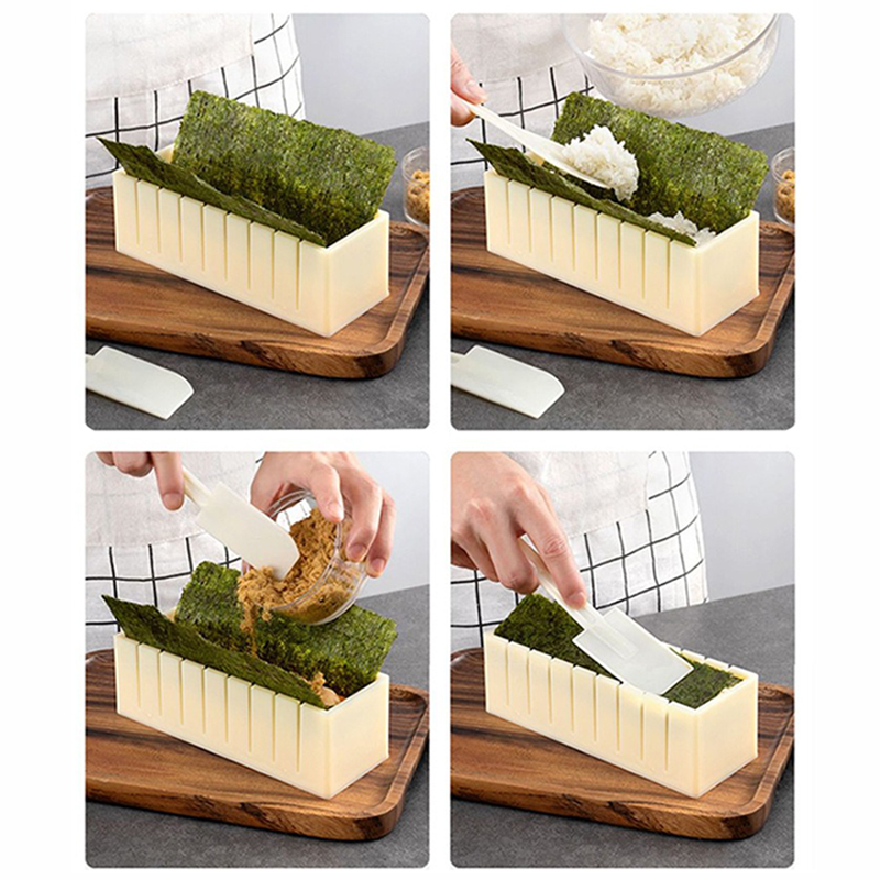 Make Sushi Machine Cutter Sush - Sushi Making Kit review and price