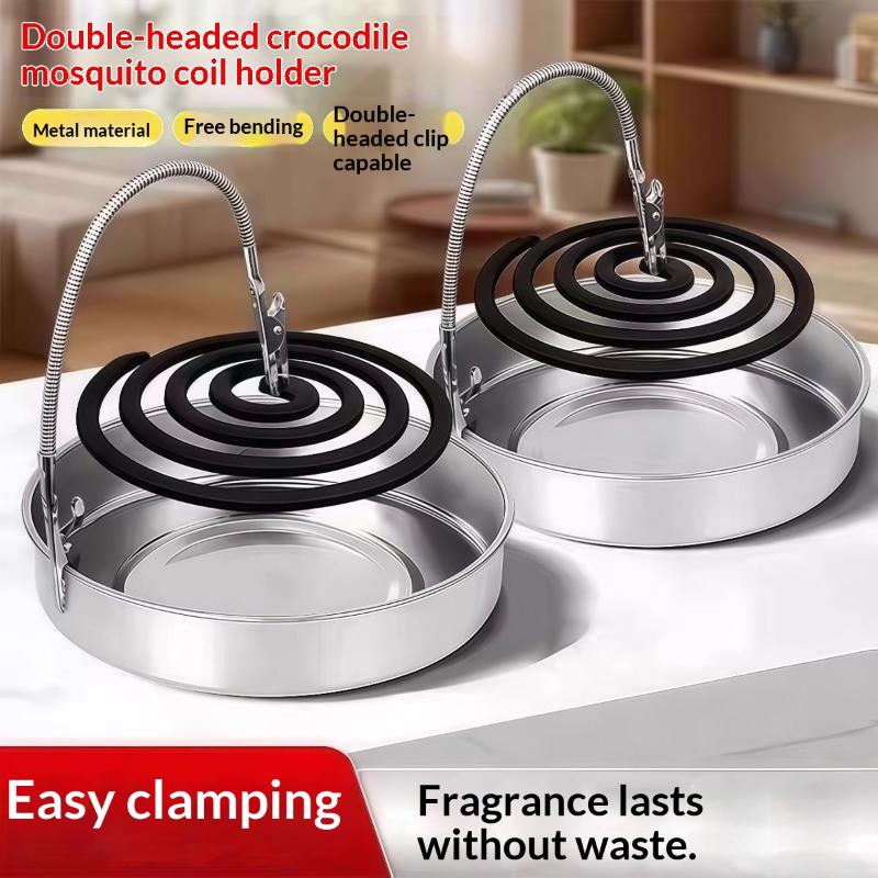 1PC Double-Headed Metal Mosqui - Incense Holder review and price
