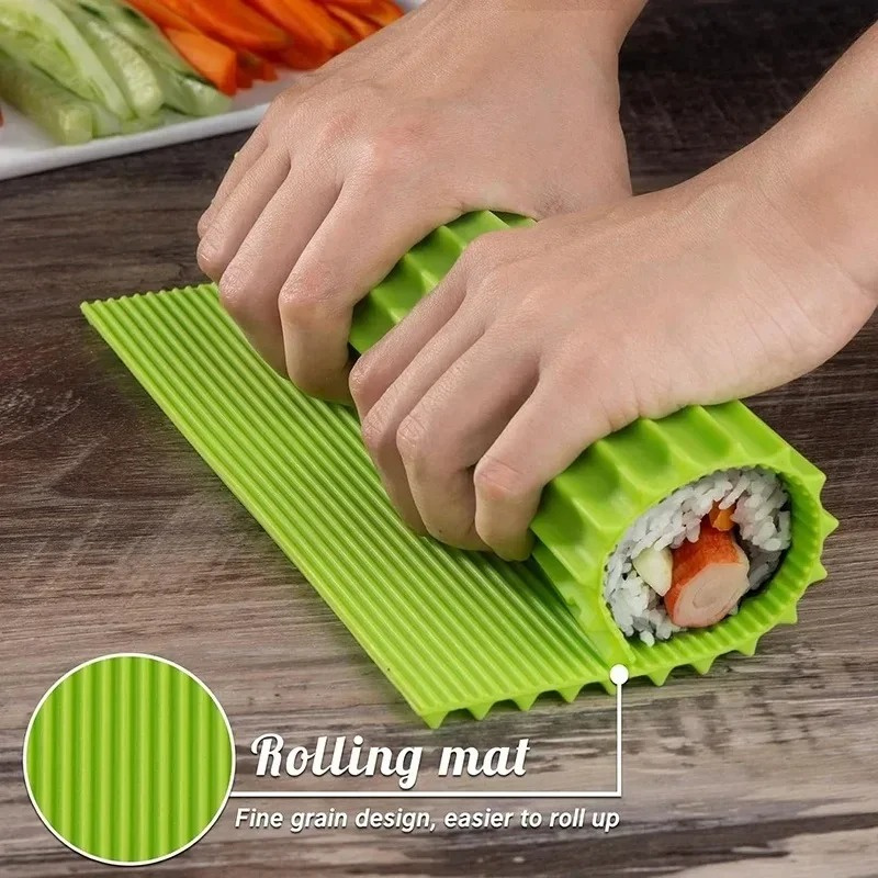 Reusable Silicone Sushi Roller - Sushi Making Kit review and price
