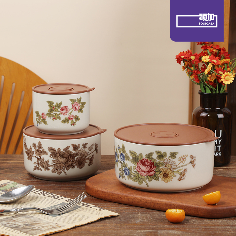 SOLECASA Elegant Rose Pattern  - Bento Box review and price