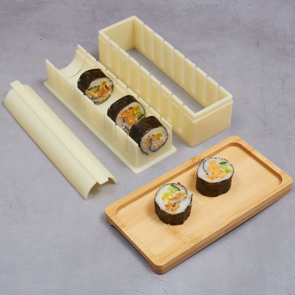 3pcs/set Plastic Sushi Maker E - Sushi Making Kit review and price