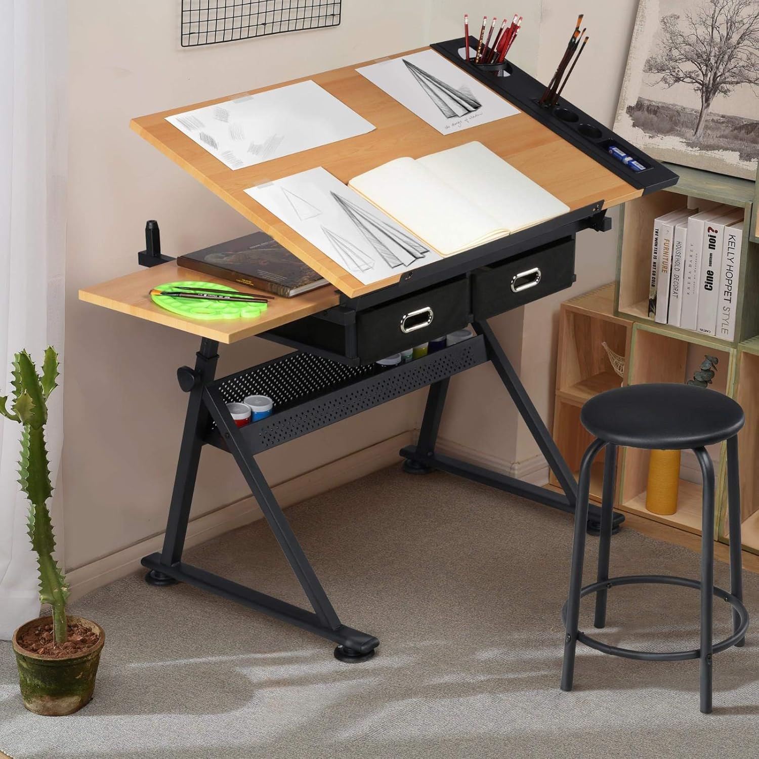 Adjustable Drafting Table Art  - Matcha review and price
