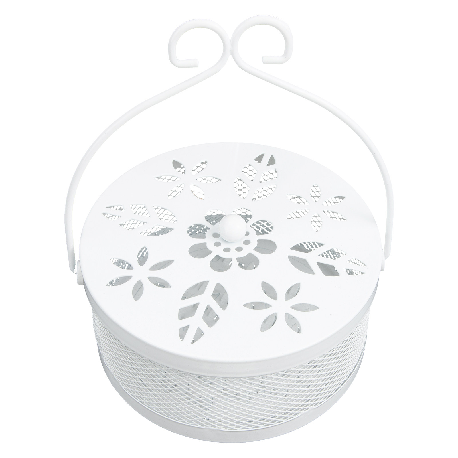 Box Wrought White Smooth Textu - Incense Holder review and price
