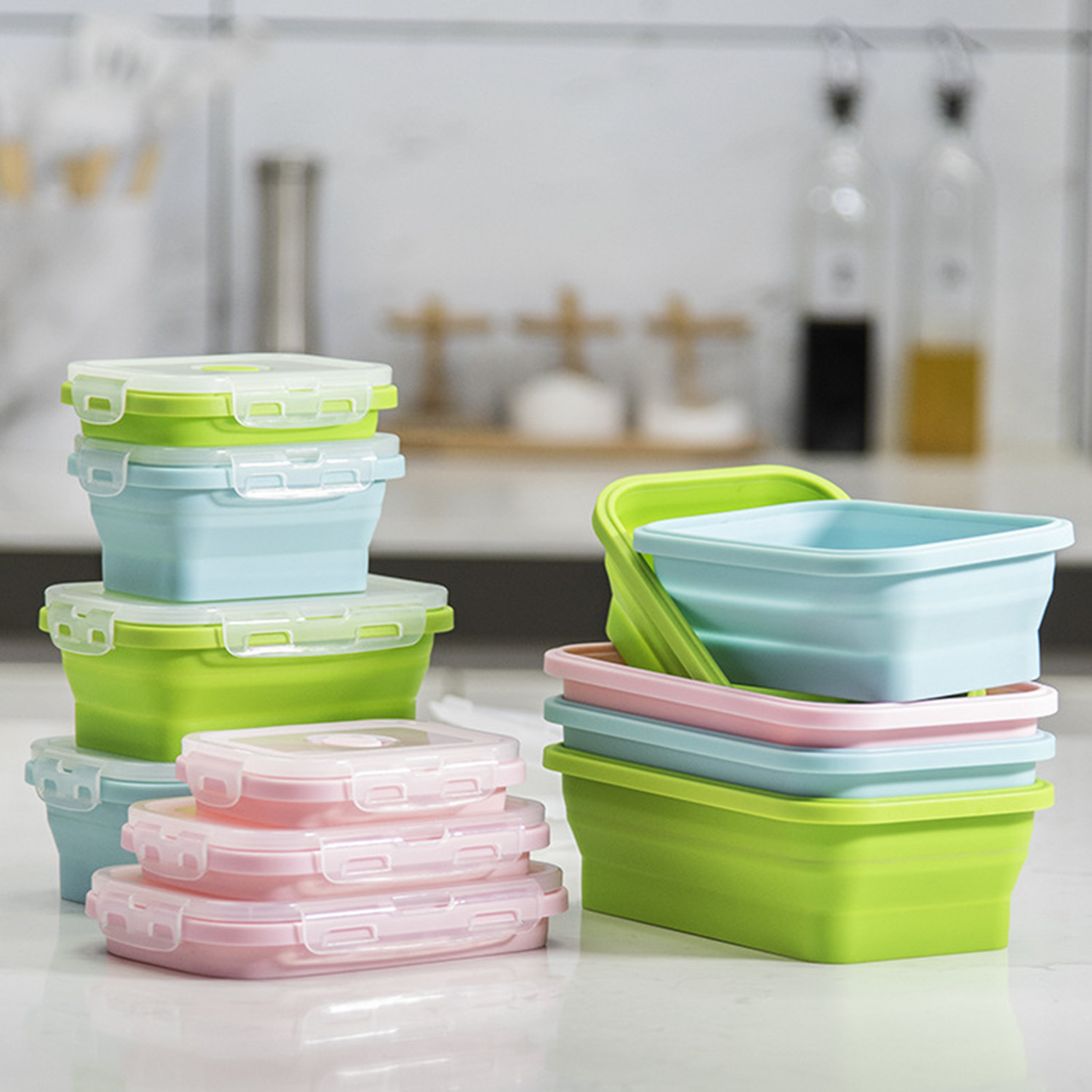 Silicone Lunch Box Food Grade  - Bento Box review and price