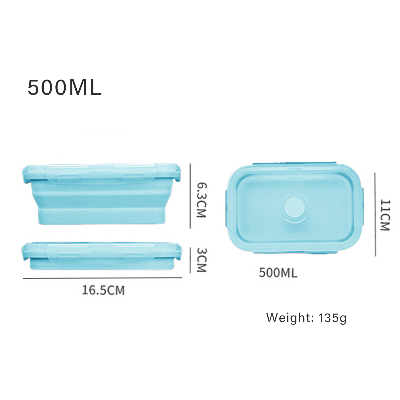 Silicone Lunch Box Food Grade  - Bento Box review and price