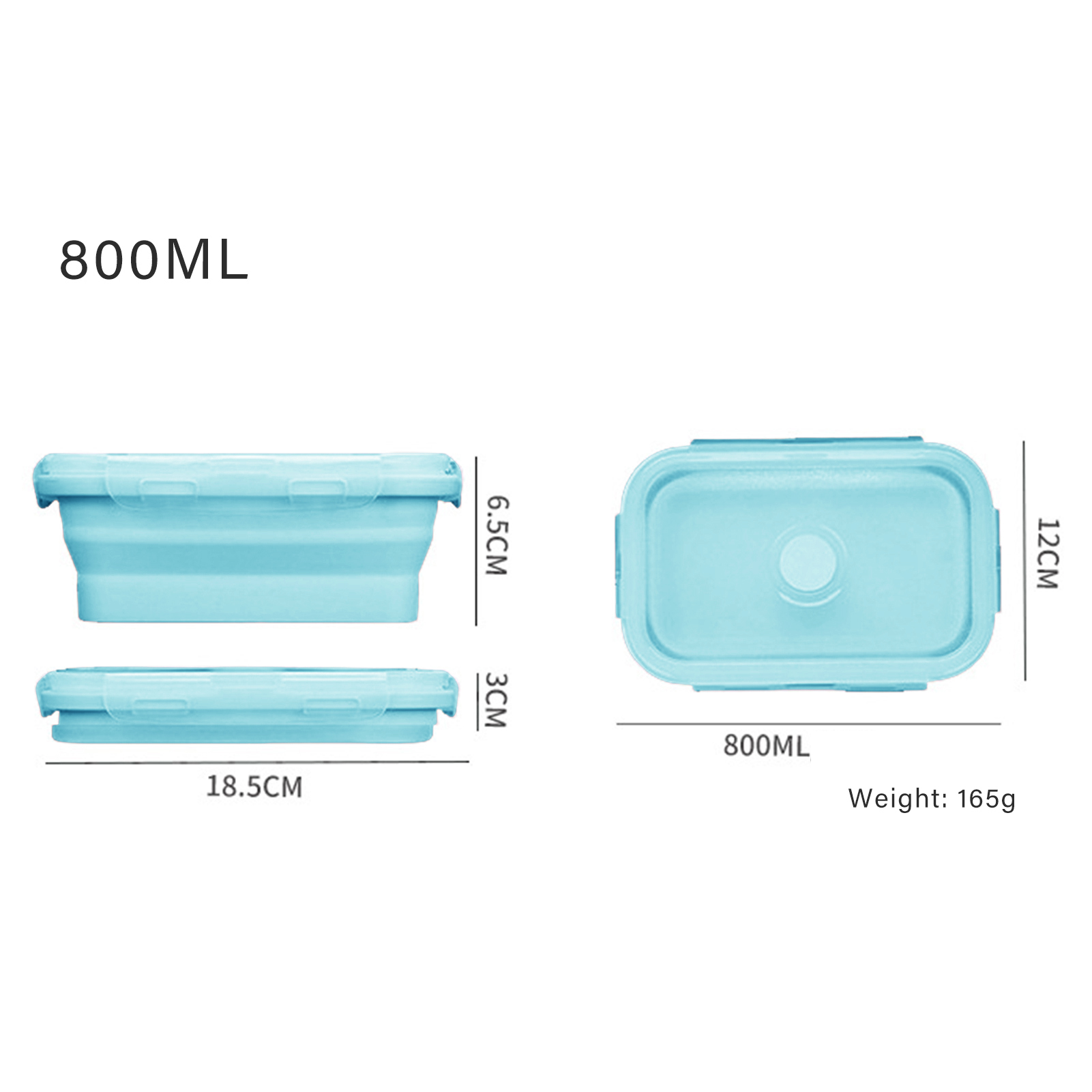 Silicone Lunch Box Food Grade  - Bento Box review and price