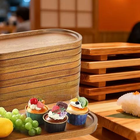 Japanese-Style Solid Wood roun - Japanese Snacks review and price