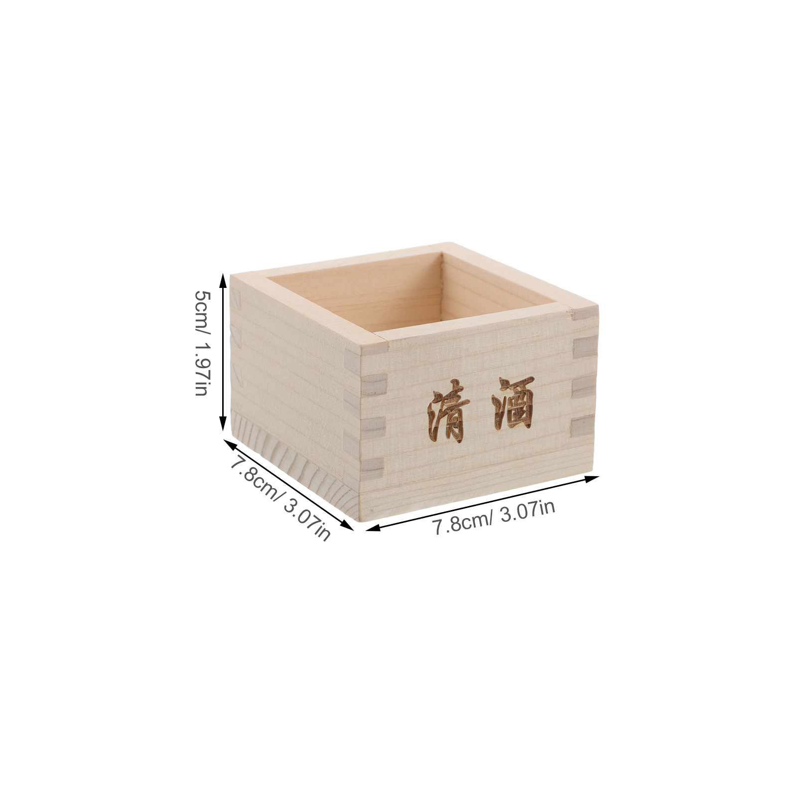 2Pcs Wooden Sake Masu Box Trad - Japanese Restaurant Lifestyle review and price