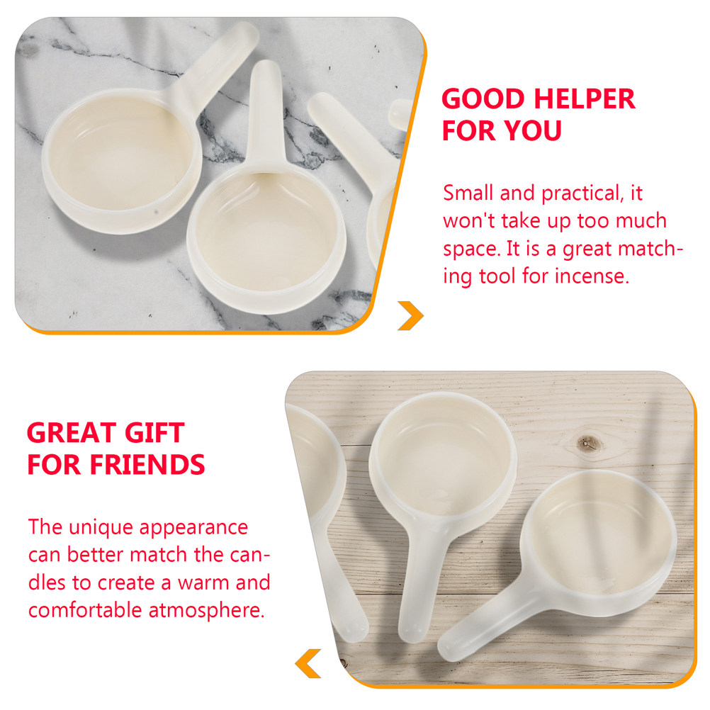 3Pcs Ceramic Tray Exquisite Cr - Incense Holder review and price