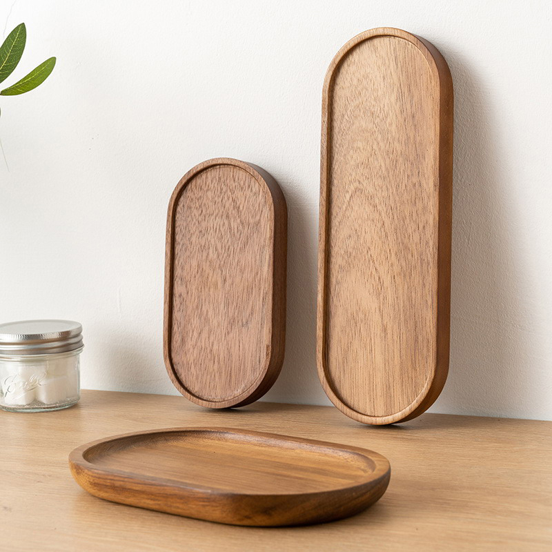 Tableware Solid Wood Round Des - Japanese Snacks review and price