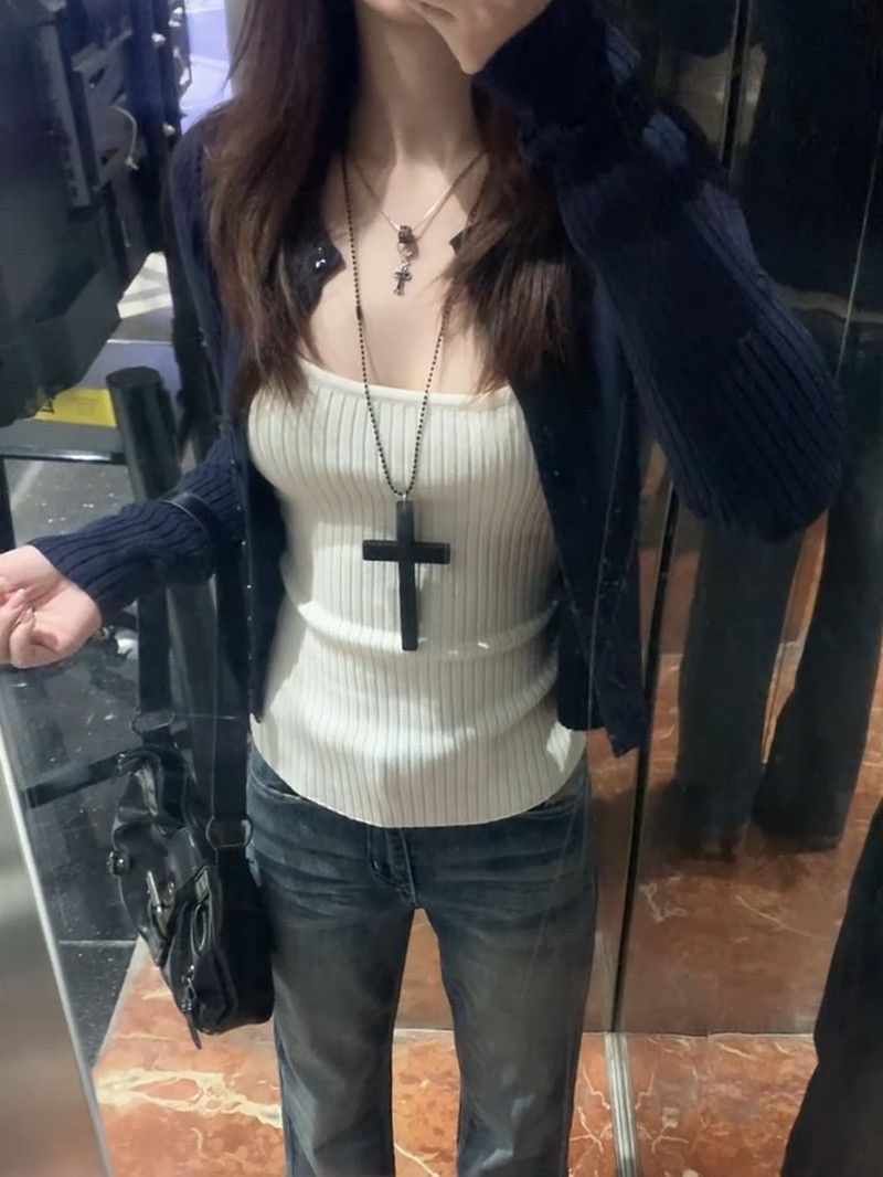 Y2k Harajuku Hot Girl Slim Aut - Matcha review and price