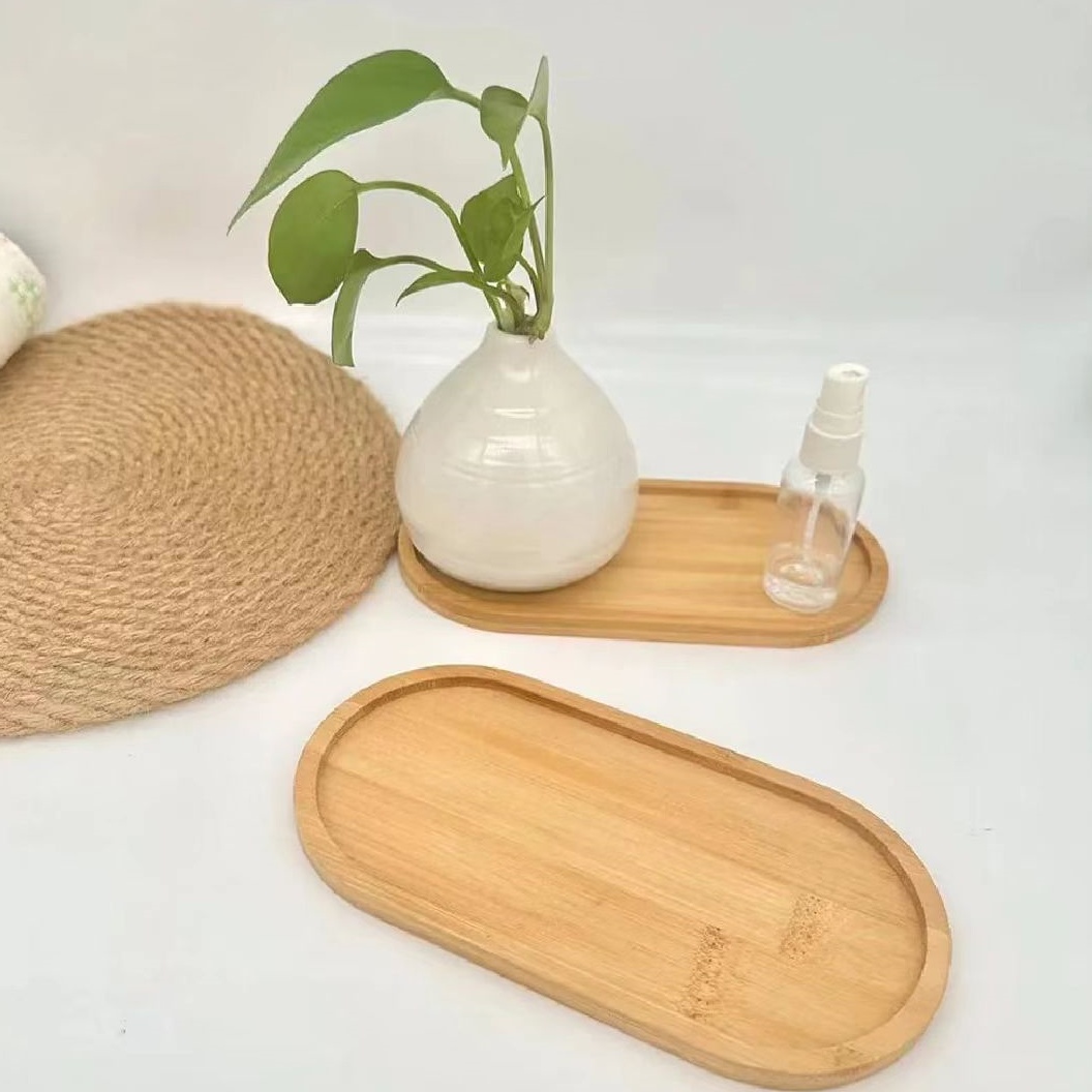 2Pcs/Wooden Tray Round Wooden  - Japanese Snacks review and price